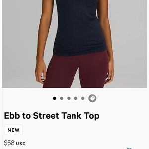 Lululemon tank top - size 2